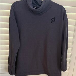Peloton Women's Blackish gray Turtleneck Sweater